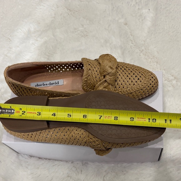 Charles David Women's Woven Brown Loafers,size 10. - Picture 12 of 17